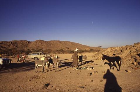 Partenza per il trekking